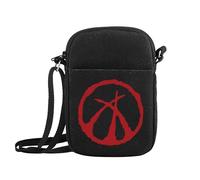 PYOUL - Bolsa cruzada inspirada en la serie de televisión con símbolo de programa de televisión, bolsa de viaje para fanáticos de la televisión de terror, F Tv Show Cb