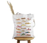 PYOUL - Bolsa de mano para amantes de la biología marina, regalo para amantes de la biología marina, Bolsa con diseño de nudibranch