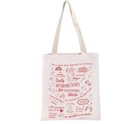 PYOUL - Bolsa de mano para amantes del drama, artes escénicas, afirmaciones diarias, teatro, actor musical, escenario, teatro, regalo inspirador, Arts Daily Affirmations T, medium