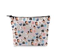 PYOUL - Bolsa de maquillaje con cita motivacional inspirada en el programa de televisión de realidad, Kard - Bolsa familiar