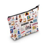 PYOUL - Bolsa de maquillaje inspirada en el programa de televisión de comedia The Bluth Family - Bolsa de maquillaje para baile de pollo, bolsa de cosméticos para cosplay, Bluth Family Bag