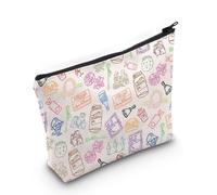 PYOUL - Bolsa de maquillaje inspirada en el programa de televisión Jess Nick Schmidt Cece Winston, bolsa de cosméticos para el día de Jessica, para cosplay, Bolsa Cece Winston