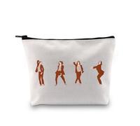 PYOUL - Bolsa de maquillaje inspirada en la película Emma S, color negro, comedia, drama, antología, película, cosméticos, regalo para fans de Emma S, Emma S - Bolsa de baile