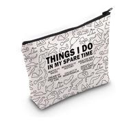 PYOUL - Bolsa de maquillaje para amantes de los coches de carreras, regalo para amantes de los coches de carreras, regalo para amantes de la pista, Tiempo libre Car Racing B
