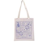 PYOUL - Bolsa de regalo inspirada en el programa de televisión Trixie & Katya Stamps Drags Queen Fans Bolso de mano para fanáticos de la comedia, Bolsa Trixie & Katya, Large