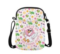 PYOUL - Bolso bandolera de ganso para playa, con texto en inglés "Blame It On the Goose Juice", para verano, regalo para amantes del ganso, Goose Juice Cb EU