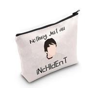 PYOUL Charles L Inspired Gift Nothing, Just an Inchident Bolsa de maquillaje Charles L Fan Bolsa de cosméticos Charles L Merch Racing Lover Gift, Solo una bolsa de regalo