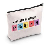 PYOUL - Divertida bolsa de cosméticos del orgullo persa, bolsa de maquillaje persa para Año Nuevo, regalo persa de Norouz, regalo persa, Essential Element B EU