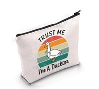 PYOUL Goose Lover Gift Trust Me I'm a Ductor - Bolsa de maquillaje para fanáticos del ganso, Una bolsa de conductor