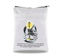 PYOUL Narnia - Funda para libro de literatura inspirada en Narnia, funda para libro de literatura, libro de regalo, protector de libro nerd (Changes of Our Fortune BS)