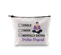 PYOUL Pedro P Inspired Gift Mentally Dating Pedro P Bolsa de maquillaje Daddy's G-IRL Bolsa de cosméticos Pedro P Fan Merch, Pedro Pascal B UE
