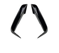 PYPFQUMQGR Alerón Parachoques Delantero para Serie 3 F30 F31 F35 Sport 320i 325i 328i 335i 2012-2019 Moldura De La Cubierta De Los Faros Antiniebla Y Divisor Delantero(Up Cover Black)
