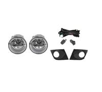 PYPFQUMQGR Faros Antiniebla Faros Delanteros LED Antiniebla Marco Cableado Rejilla Arnés Interruptor para Nissan para Tiida para Versa 2007-2011(1 Set)