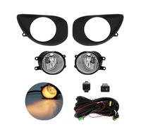 PYPFQUMQGR Faros Antiniebla Luz Antiniebla LED Holográfica para Parachoques Luz Diurna DRL Luz Diurna para Toyota para Yaris 2006-2008(1)