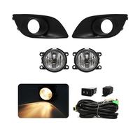 PYPFQUMQGR Faros Antiniebla Luz Antiniebla LED para Coche Luz Diurna DRL con Interruptor De Arnés De Cables para Suzuki para Swift 2011 2012 2013 2014 2015 2016 2017(1)