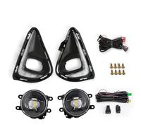 PYPFQUMQGR Faros Antiniebla para Toyota para Corolla para Axio 2018-2021 Faros Antiniebla LED DRL Luces Circulación Diurna Parachoques Delantero Faros Delanteros Cubiertas(DRL Fog Set)