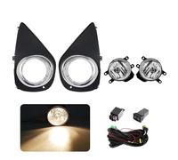PYPFQUMQGR Faros Antiniebla para Toyota para Yaris 2014-2017 Versión Estadounidense Faros Antiniebla Luces LED DRL De Circulación Diurna Faros Delanteros(1)