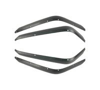PYPFQUMQGR para Jeep para Wrangler JK JKU 2007 2008 2009 2010 2011 2012 2013-2018 Guardabarros De Rueda Ensanchados Accesorios para Coche