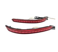 PYPFQUMQGR Para Kia Para Pegas Para Soluto 2017-2023 Luz LED De Parachoques Trasero Para Coche Luz Antiniebla Trasera Luz De Freno Reflector (Red Cover)