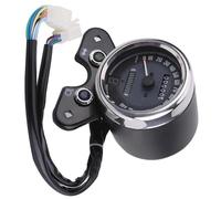 PYPFQUMQGR Tacómetro Velocímetro Motocicleta para Suzuki GN125 Accesorios para Motocicletas Odómetro LED Velocímetro Tacómetro Velocímetro de Motociclet