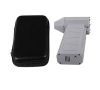 Pyralxwight Mini soplador de secado por chorro, soplador turbo portátil de mano de alta velocidad de 110.000 RPM con batería dual de 4.000 mAh, ventilador de chorro de aire compacto para (Gris)
