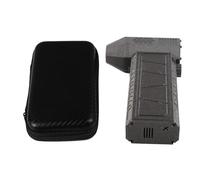 Pyralxwight Mini soplador de secado por chorro, soplador turbo portátil de mano de alta velocidad de 110.000 RPM con batería dual de 4.000 mAh, ventilador de chorro de aire compacto para (Negra)