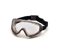 Pyramex EG504DT H2X - Gafas con correa de liberación rápida con doble lente transparente, antivaho, color gris