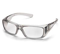 Pyramex Safety sg7910d20 Ressort Grey Frame With Clear + 2.0 Lens by Pyramex Safety