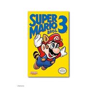 Pyramid America Póster de Super Mario - Póster de Super Mario Bros 3 - 11 x 17 pulgadas para decoración de sala de videojuegos, habitación, oficina y jugadores - Decoraciones de Nintendo