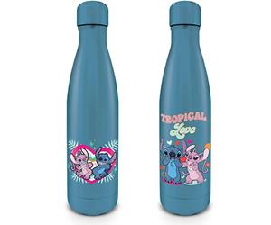PYRAMID Botella Acero INOX Stitch Y Angel 525Ml