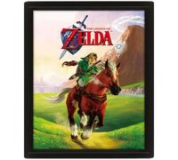 Pyramid Póster 3D The Legend Of Zelda Galope