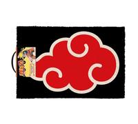 Pyramid Europe Naruto - Felpudo (diseño de símbolo Akatsuki, para Interior y Exterior, 60 x 40 cm), Producto Oficial