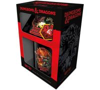 Pack de regalo Taza, posavasos, llavero - Dragones y mazmorras