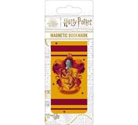 Pyramid Harry Potter - Marcapáginas magnético con escudo colorido de Gryffindor
