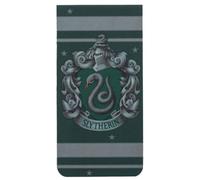 Pyramid Harry Potter - Marcapáginas magnético con escudo colorido de Slytherin
