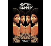 Pyramid International ARETHA FRANKLIN (joven, regalado y negro) impresión coleccionista (enmarcada)