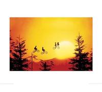 Pyramid International Atardecer et Art Print, Papel, Multicolor, 60 x 80 x 1,3 cm