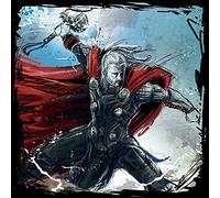 Pyramid International Avengers: Age of Ultron Thor - Lienzo Decorativo, algodón, Multicolor, 3,20 x 40 x 40,00 cm