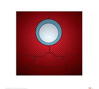 Pyramid International Avengers Assemble (Iron Man Torso) - Art Print (40 x 40 cm, Papel, Multicolor, 40 x 40 x 1,3 cm