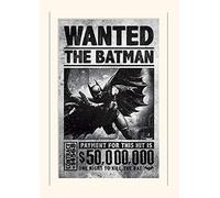 Pyramid International Batman Arkham orígenes (Wanted) - de el Hobbit Memorabilia 30 x 40 cm, Papel, Multicolor, 30 x 40 x 1,3 cm