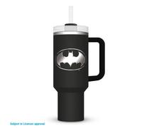 Pyramid international batman bat emblem - vaso de 1200 ml con popote y