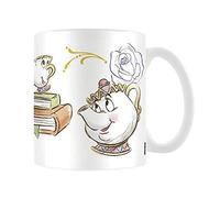 Pyramid International Beauty and the Beast (Chip Enchanted) - Taza de cerámica (11 x 11 x 1,3 cm)