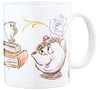 Pyramid International Beauty and the Beast (Chip Enchanted) - Taza de cerámica (11 x 11 x 1,3 cm)