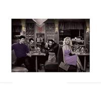 Pyramid International Blue Plate Special (Chris Consani) 2-Art Print 60 x 80 cm, Papel, Multicolor, 40 x 59 x 1,3 cm