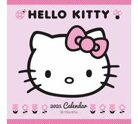 Pyramid International Calendario 2025 de Hello Kitty, adorable arte de gatito, edición de coleccionista premium, planificador de 16 meses, regalo para fanáticos de Hello Kitty