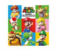 Pyramid International Calendario Super Mario 2022 - Agenda familiar con vista mensual de 30 cm x 30 cm - Producto oficial