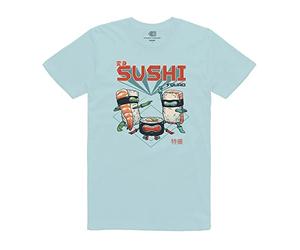 Pyramid International Camiseta Vincent Trinidad con diseño Sushi Squad, 100% algodón, Producto Oficial