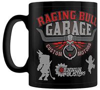 Pyramid International Cannon Busters (Raging Bull Garage) Black Coffee Mug Taza de café, cerámica
