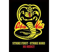 Pyramid International Cobra Kai (No Mercy) - Impresión enmarcada (30 x 40 cm)
