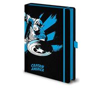 Pyramid International Cuaderno de Notas, Blanco, Azul y Negro, A5
